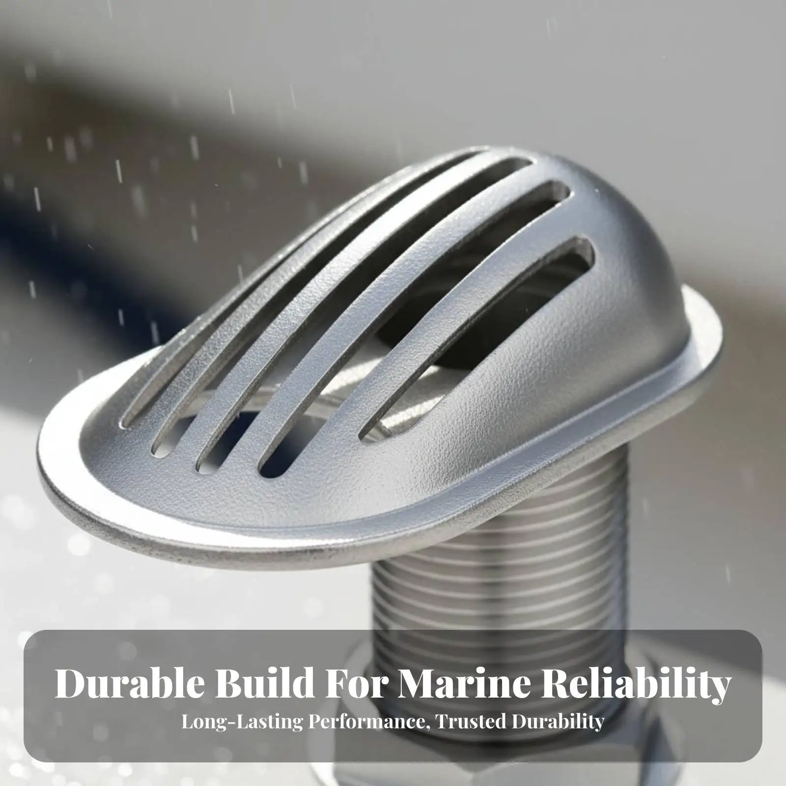 Marine Water Intake Strainer 316 Stainless Steel Boat Hull Filter for Engine and Aircon