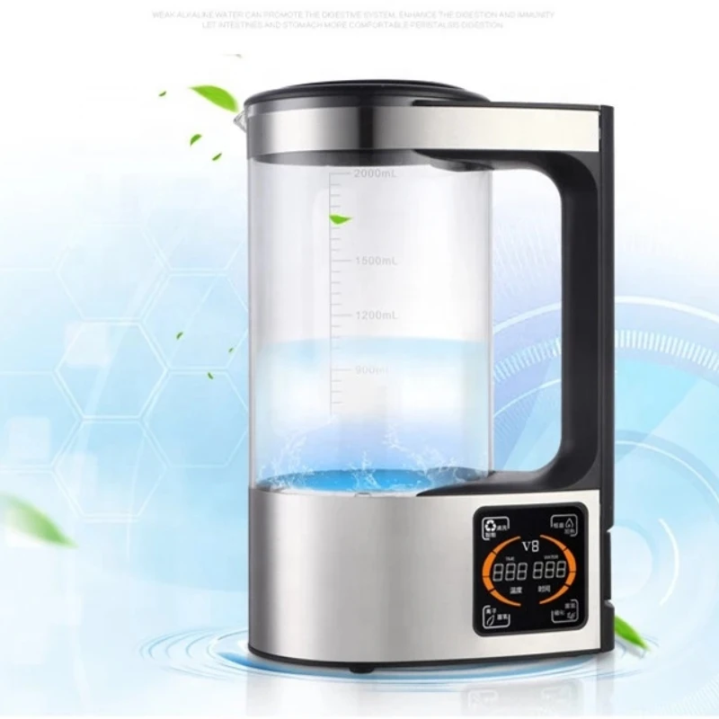 

Alkaline Ionizer hydrogen generation Rich Water Generator Achieve Anti-wrinkle Pitcher Kettle Weak Alkaline Water Maker