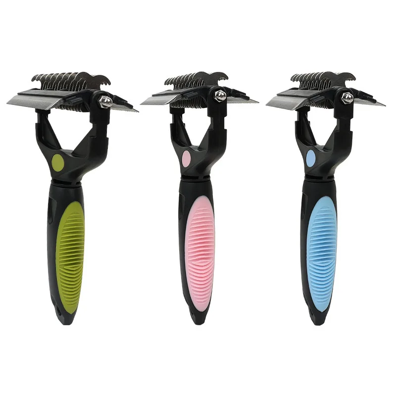 Pet Comb Dog Cat Open Knot, Multi-functional Three-in-one, Dog Comb To Remove Floating Hair