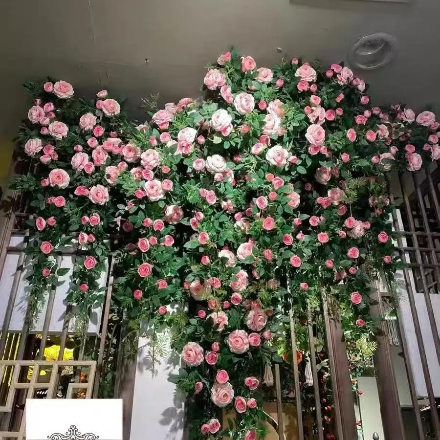 

Rose Wall Decorative Fake Flowers Artificial Bouquet op Attracting Beautiful Arrangement Rose Decor for Indoor Decoration