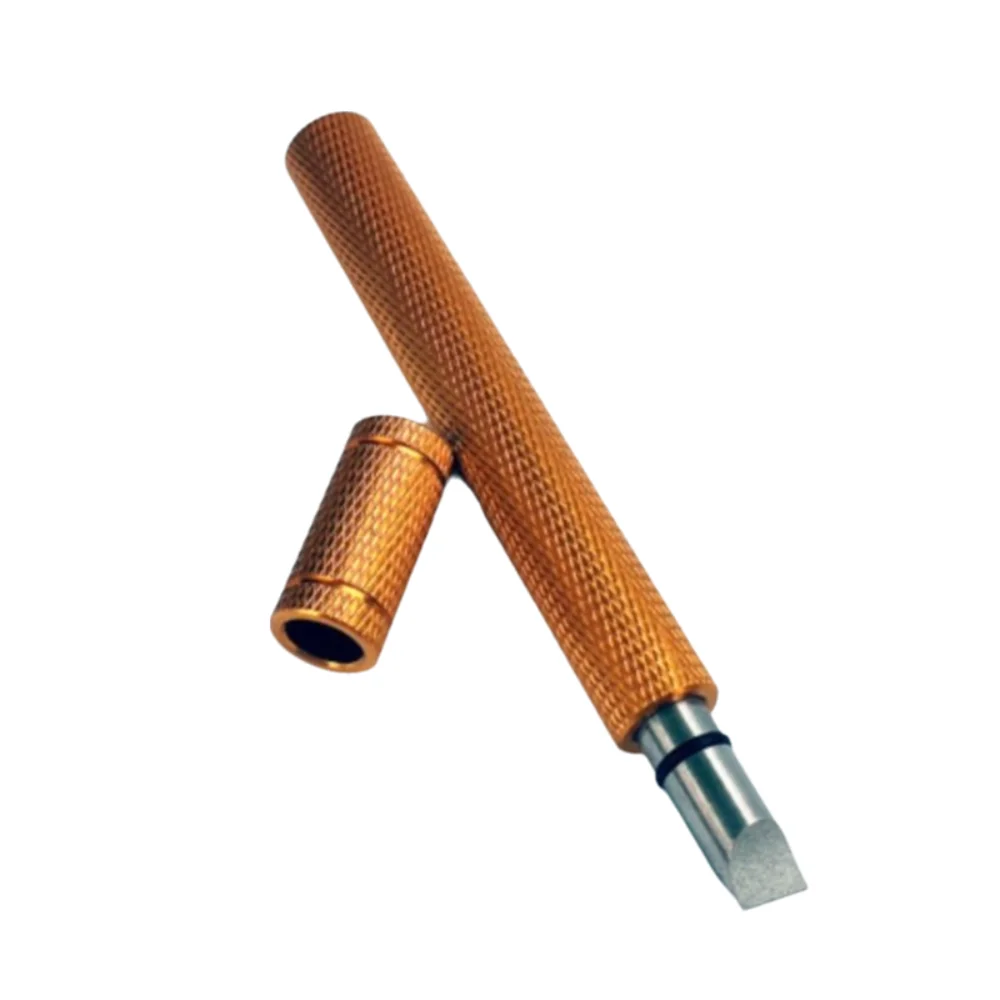 Liga de alumínio clube de golfe cabeça limpador portátil anti-deslizamento ferramenta de limpeza de ranhuras do clube de golfe colorido protege a superfície do clube