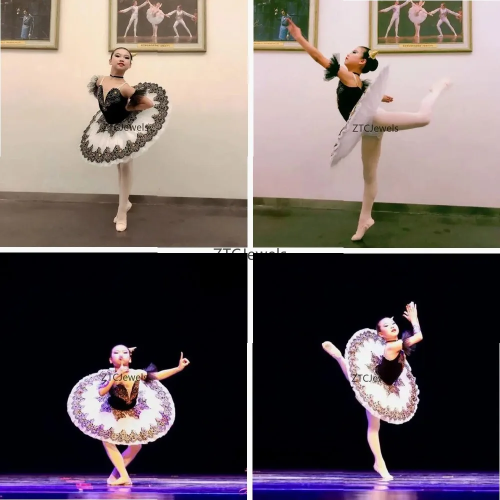 black-tutu-ballet-dress-pancake-tutu-costume-for-kids-adult-swan-lake-ballerina-performance-dance-competition