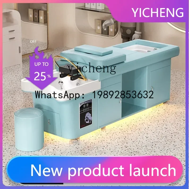 

M1 Therapy Hair Therapy Shampoo Bed Barber Beauty Salo Professional Fumigation Smart Water Heater Foot Soaking Integrated