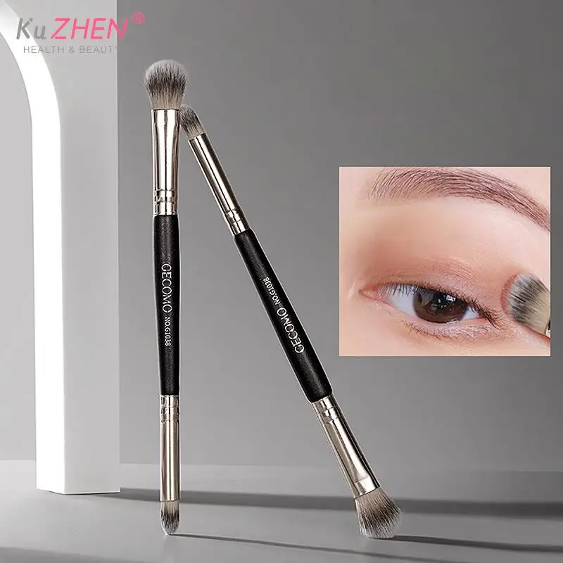 Cosmetic Brush Double-ended Makeup Eye Shadow Brush Nose Silhouette Brush Blusher Contour Shadow Soft Brush Makeup Beauty Tool