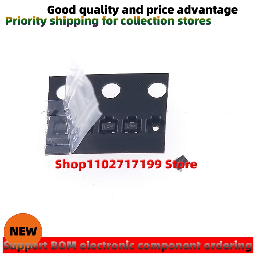 100PCS/LOT ESD7C3.3DT5G Silkscreen L5  SOT-723 New ESD/TVS electrostatic protection diode