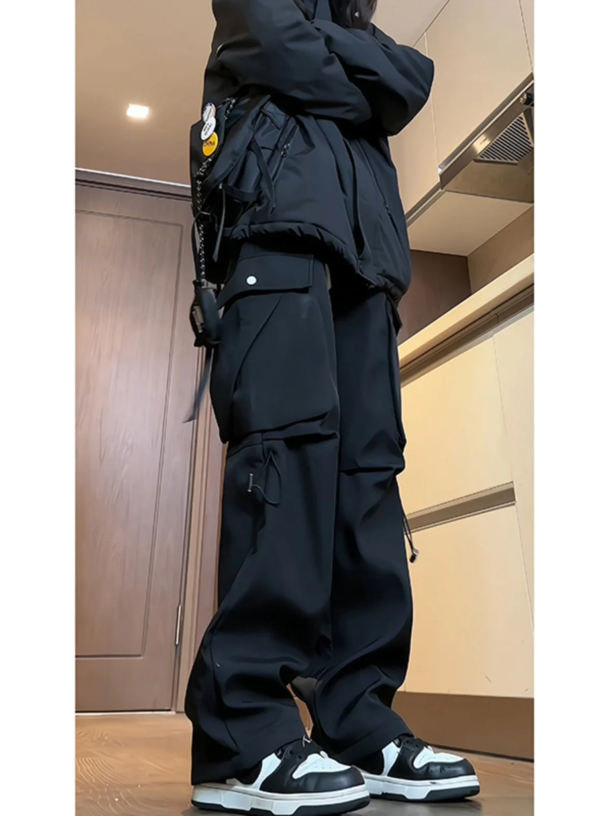 

Американские функциональные мужские брюки для походов, осенне-зимние, для активного отдыха, с тройной защитой, на флисовой подкладке, повседневные