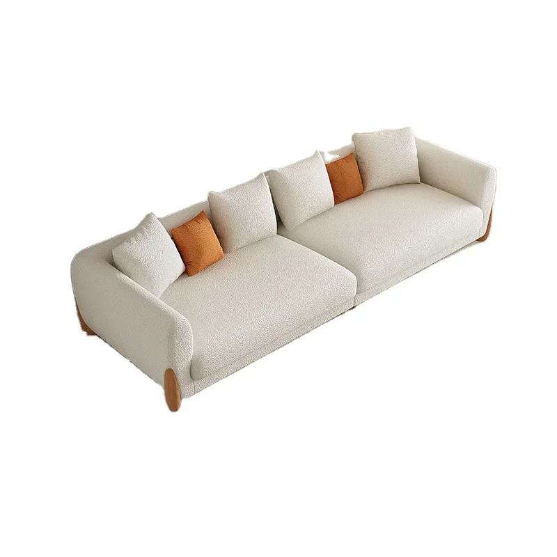 

Italian L-Shape Modular Sectional Sofas White Chaise Sectional Couch Sofa Indoor Living Room Velvet Sofa Set