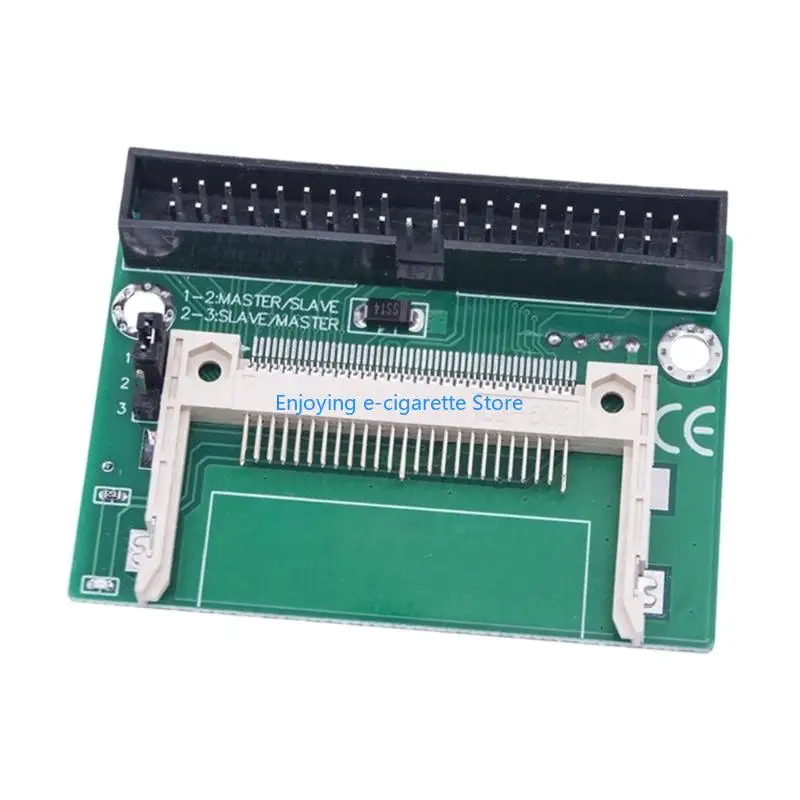 40-Pin Parallel ATA Flash-Card Bridge Board with Card Slot, Male Host Header, and Physical Drive-Role Selection Y4QF