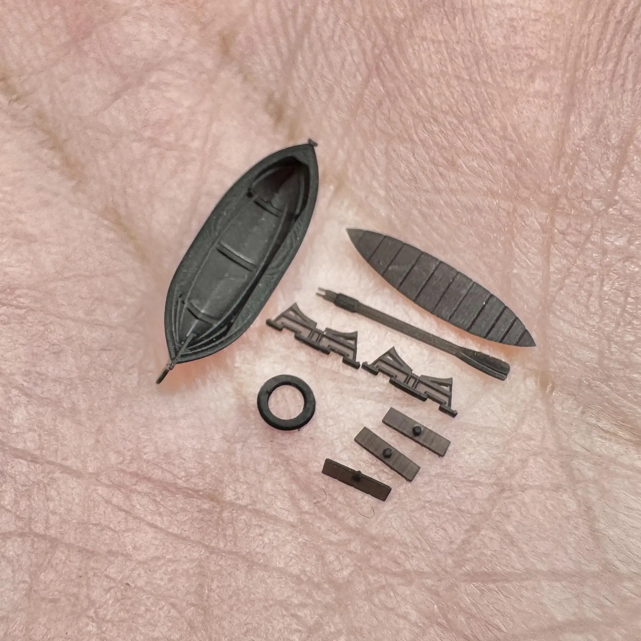 MUYI MODEL STUDIO 1/350 G350057 KRIEGSMARINE ROW DINGHY 3D-Druck-Kit