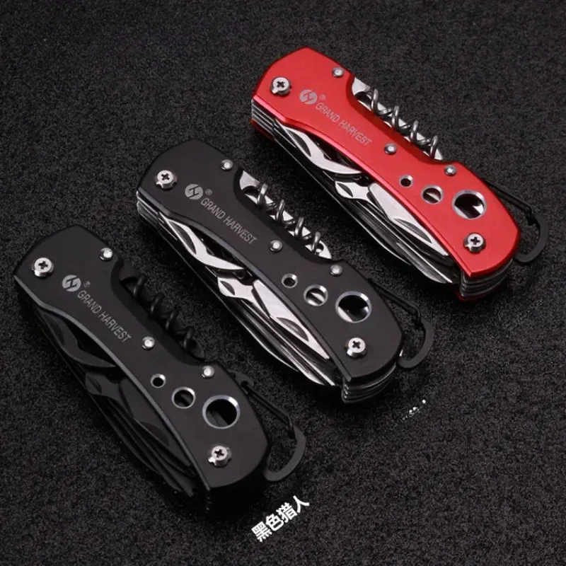 Newest Functional Swiss 91mm Folding Knife Stainless Steel Multi Tool Army Knives Pocket Hunting Outdoor Camping Survival Knives