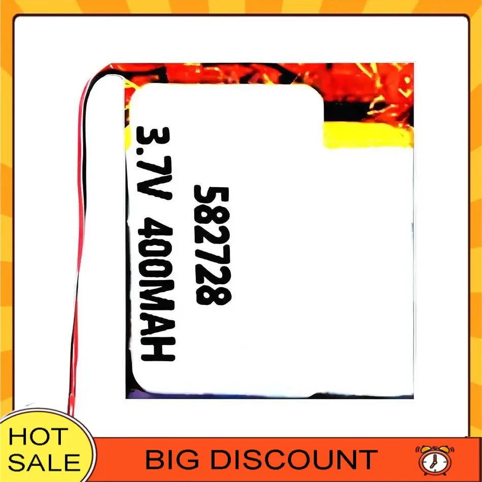 400Mah 582728 Mp3 M…