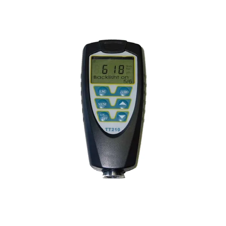 

TT210 Coating Thickness Gauge F/N Magnetic Induction Coating Eddy Current Thickness Gauge