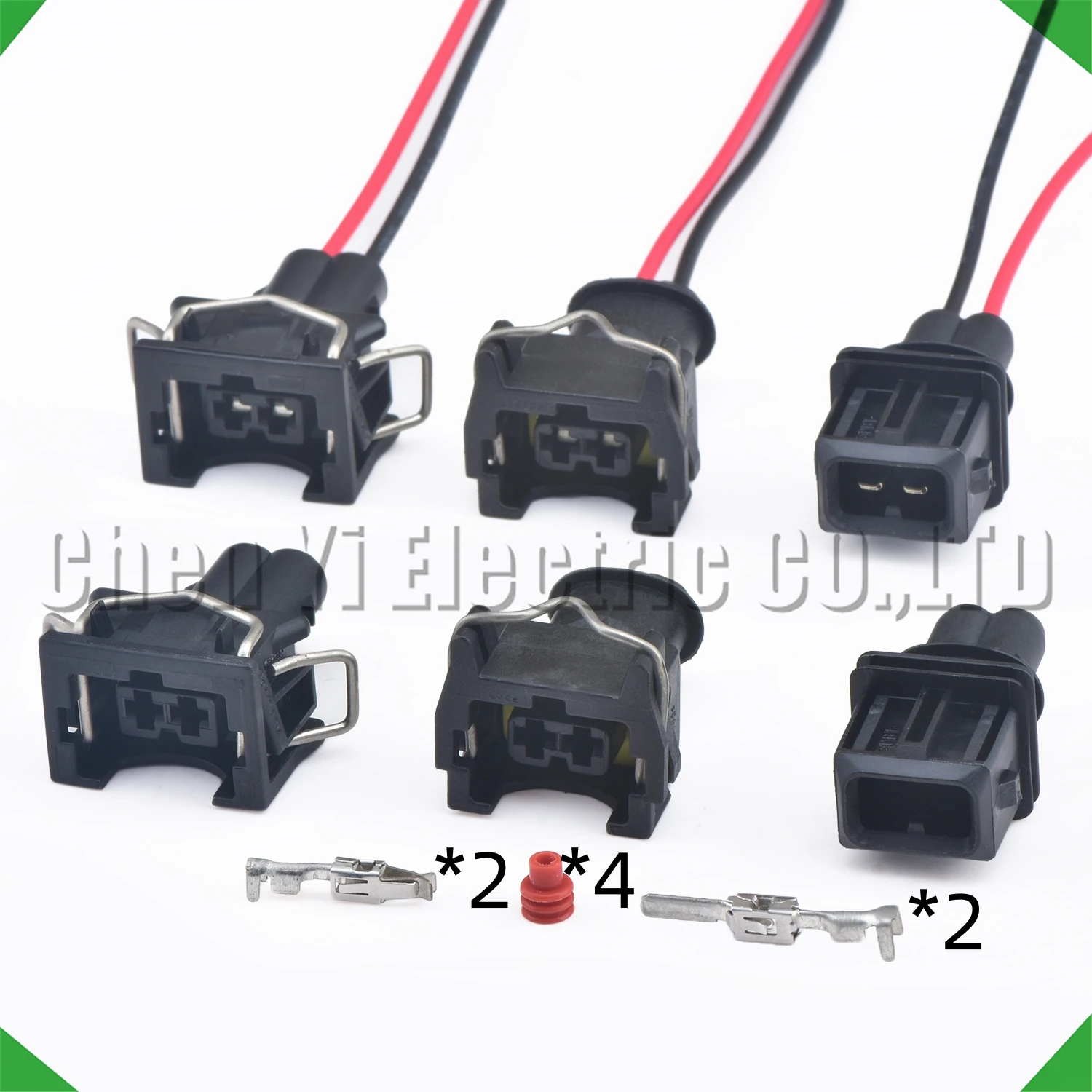 2 Pin Automotive Connectors Fuel Injector Nozzle Connector Wire harness Plug 829441-1 037906240 106462-1 6849784 1928402571
