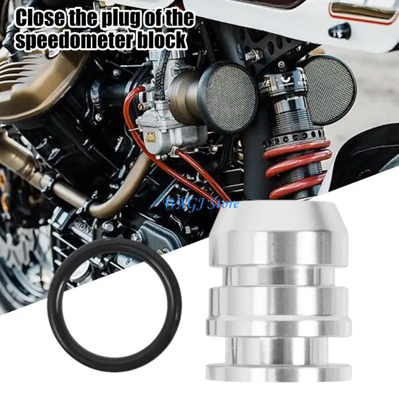 37JE Leak Aluminum Speed Port Plug Designed For TH350 Automatic Transmission Systems