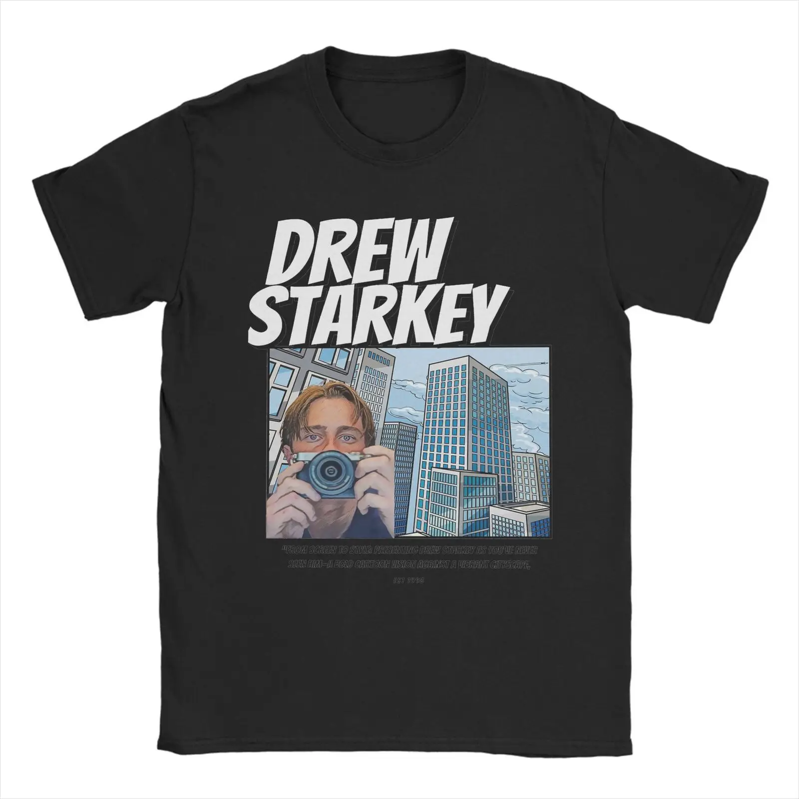 مضحك بابا المنزل درو ستاركي تي شيرت للرجال الجولة الرقبة 100% القطن تي شيرت قصير الأكمام تي شيرت هدية عيد ميلاد بلايز