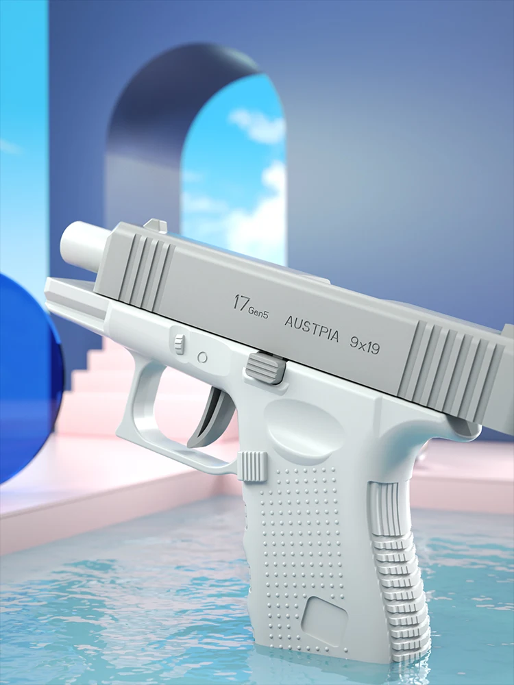 Pistola de água de verão, não elétrica, alta pressão, tiro automático, água, praia, brinquedo, para crianças, meninos, meninas