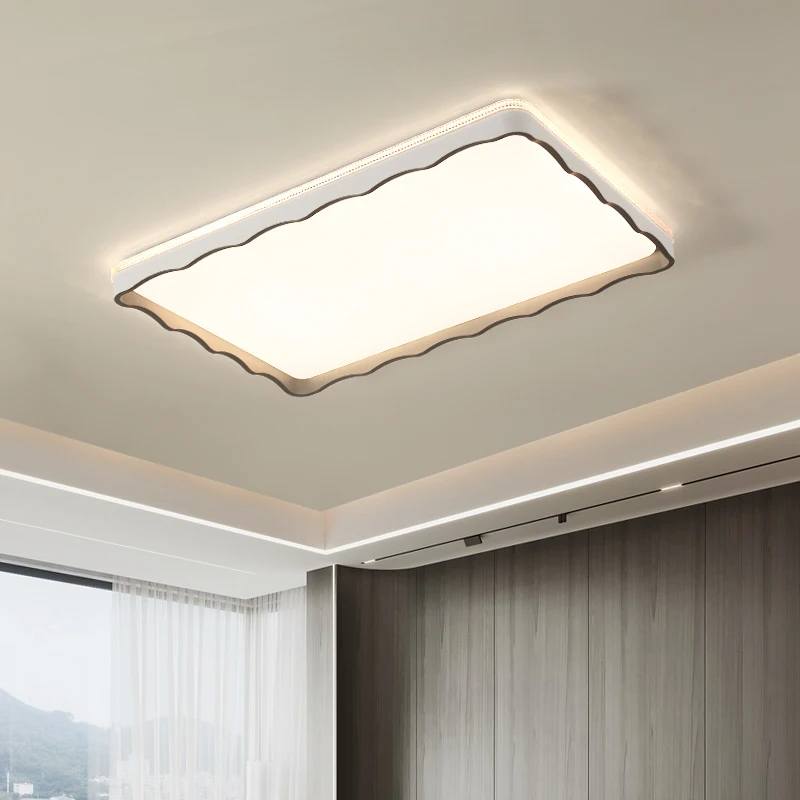 Modern Minimalism LED Ceiling Lights Room Decor Home Chandelier for Living Room Bedroom Remote Control Dining Room Indoor Lamps