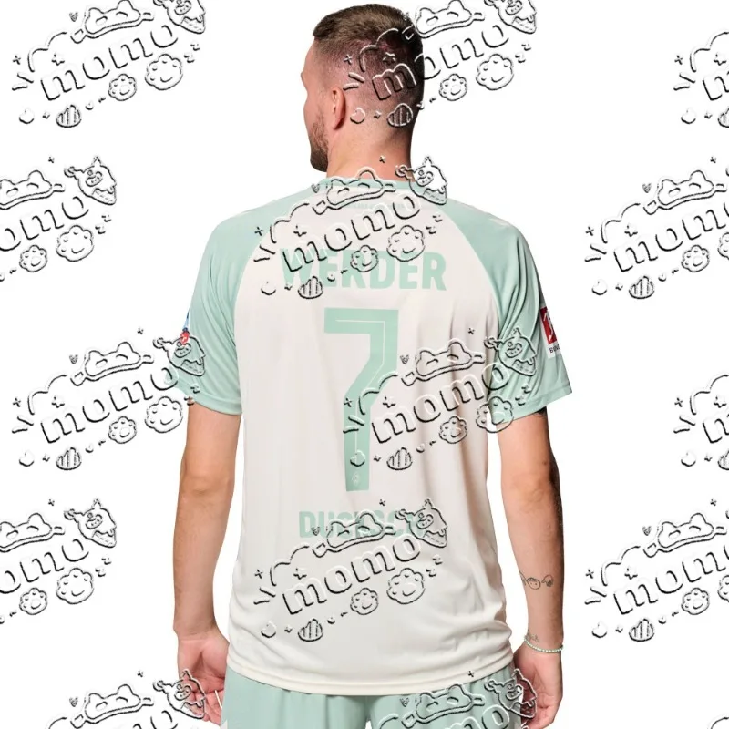 24-25 Werder Bremen jersey No.7 ducksch No.8 Weijser No.32 friedel away football