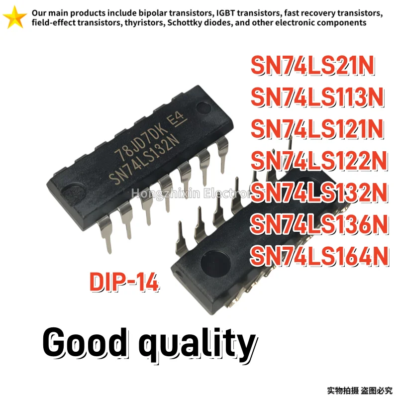 10PCS NEW SN74LS42N SN74LS46N SN74LS47N SN74LS48N SN74LS85N SN74LS96N SN74LS112N SN74LS123N DIP-16 Logic chip IC