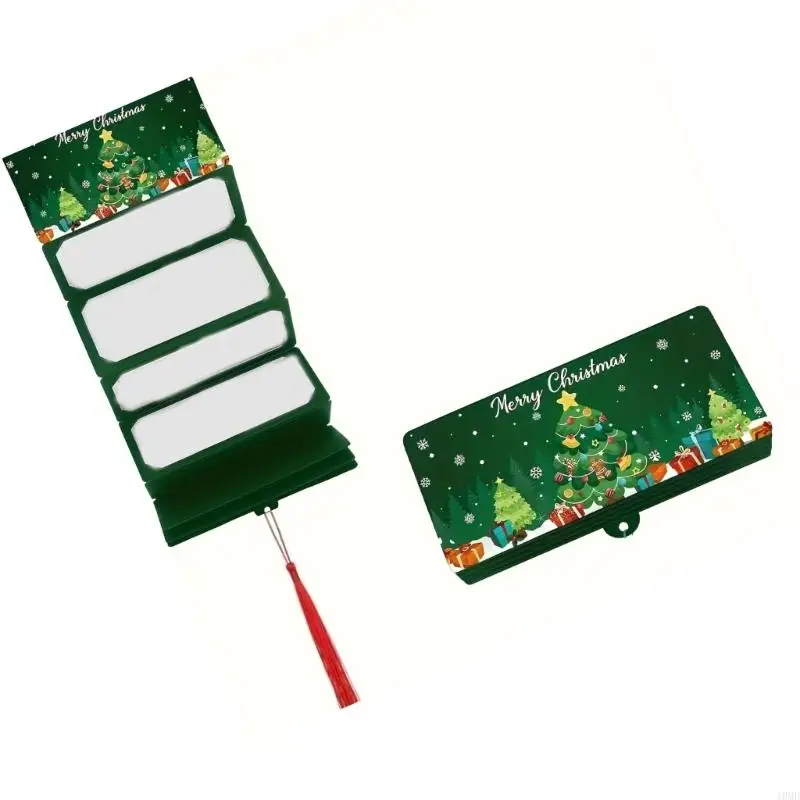 منظمو بطاقات الهدايا القابلة لإعادة التدوير تحت عنوان عيد الميلاد لتخزين الجيب للهدايا النقدية JOMD