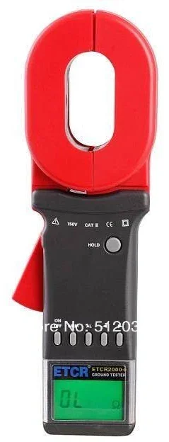 

ETCR2000C+ Измеритель сопротивления заземления с зажимом