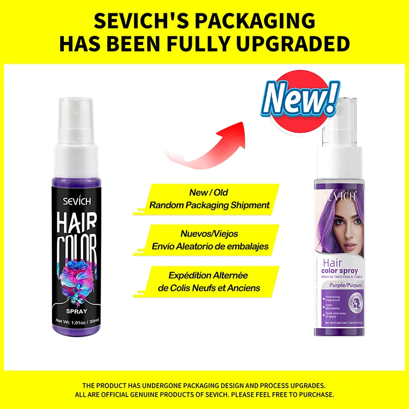 Einweg-Haarfarbspray im neuen Stil, einmalige Haarfarbe, sofortige natürliche Färbung, Haarpflege, Styling-Salon für Männer und Frauen – Detail 1