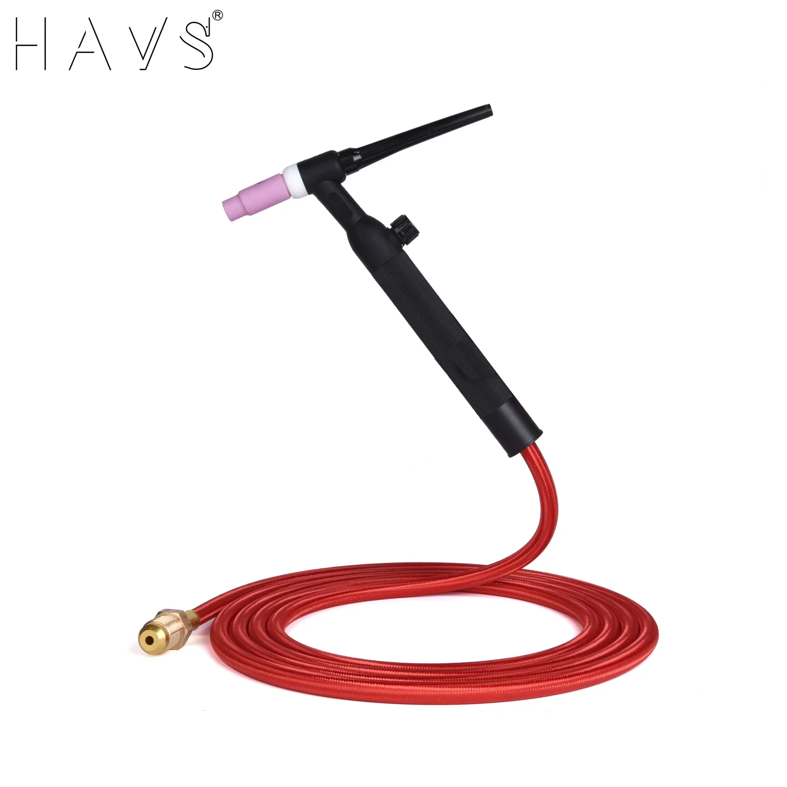 

3.8m(12.5ft)/7.6m(25ft) TIG WP26 Welding Torch Series 250A w/7/8"-14RH Power Cable Red Gas Hose