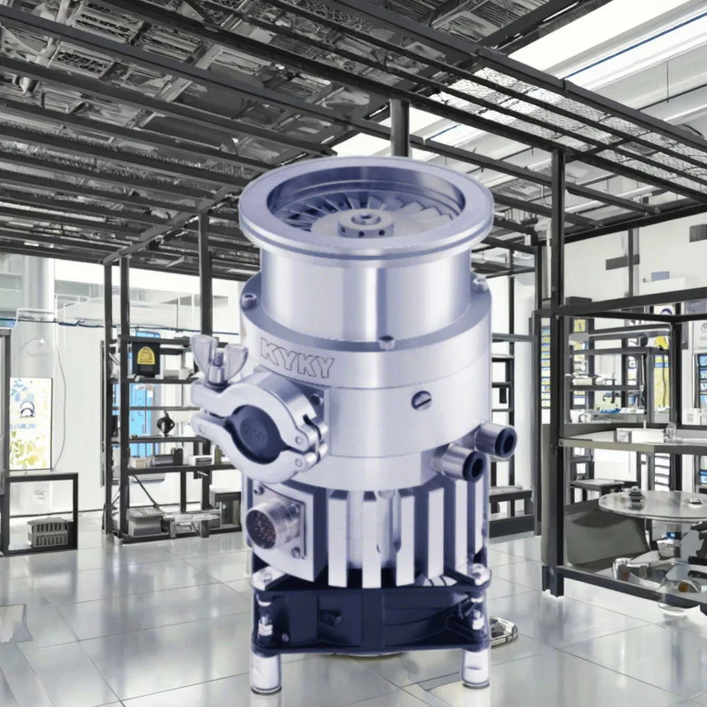F-100/150E High Vacuum Oil-lubricated Turbine Molecular Pumps 150L/S for Industrial Leak Detection Laboratory Engineering