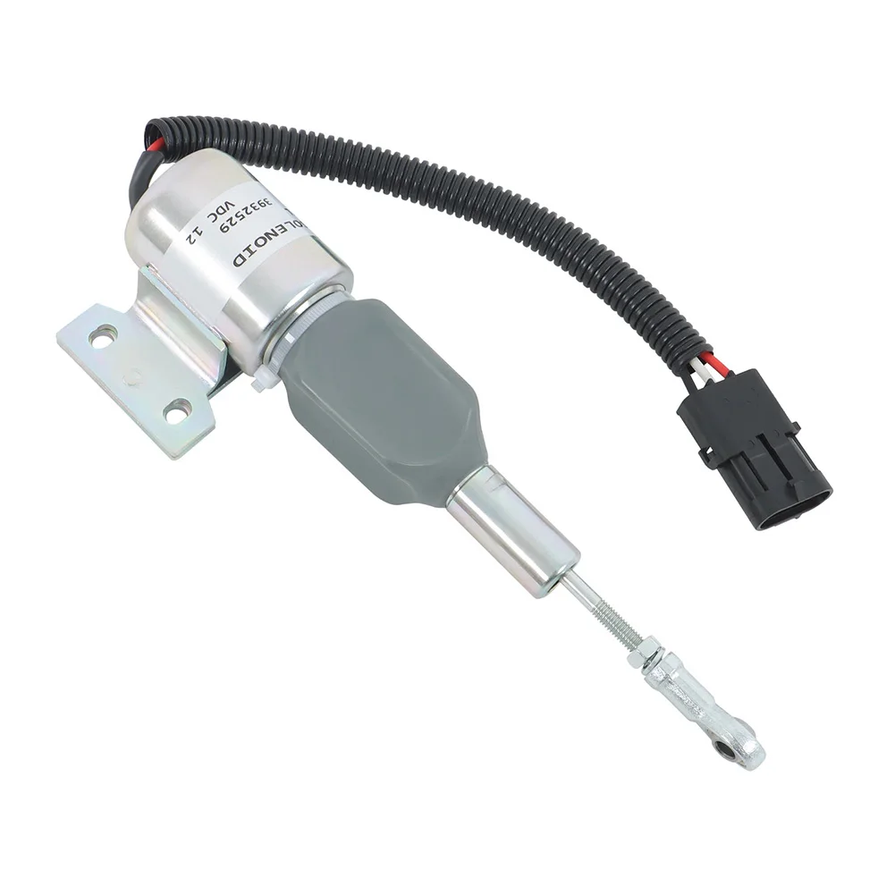 Fuel Shut Off Solenoid Valve 12 Volt Compatible with For Cummins Diesel Engine 4BT 6BT 5 9L Model 3932529 SA475612