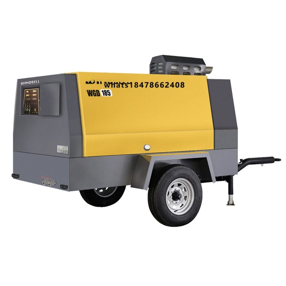 Air Compressor With Pneumatic Jack Hammer