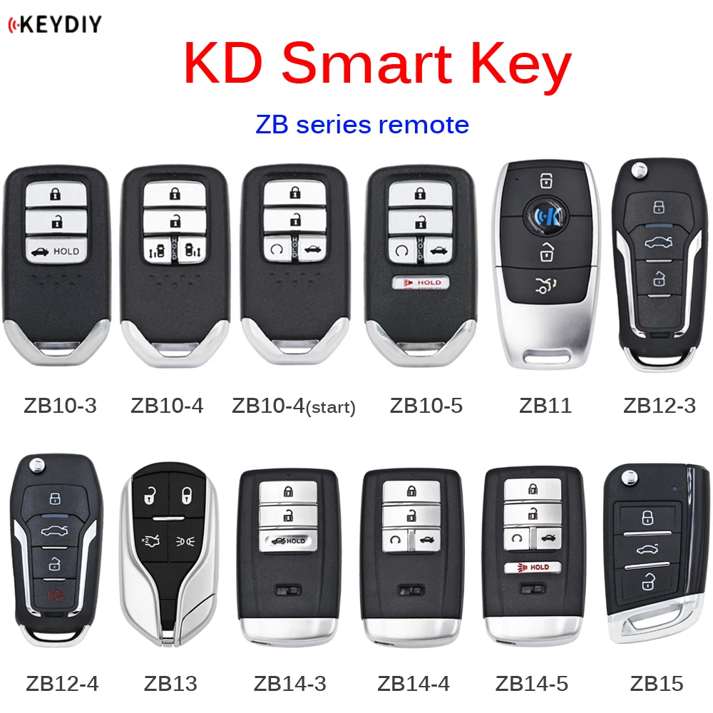 

Original KEYDIY KD Smart Remote Key ZB10-3 ZB10-4 ZB10-5 ZB11 ZB12-3 ZB12-4 ZB13 ZB14-3 ZB14-4 ZB14-5 ZB15 for KD-X2 KD-MAX