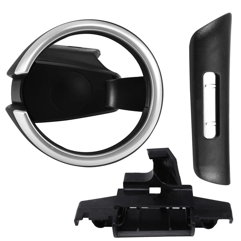 

ABXN-Car Front Water Cup Drink Holder Center Console Cup Holder 51160443082 51169144632 For BMW X1 E82 E84