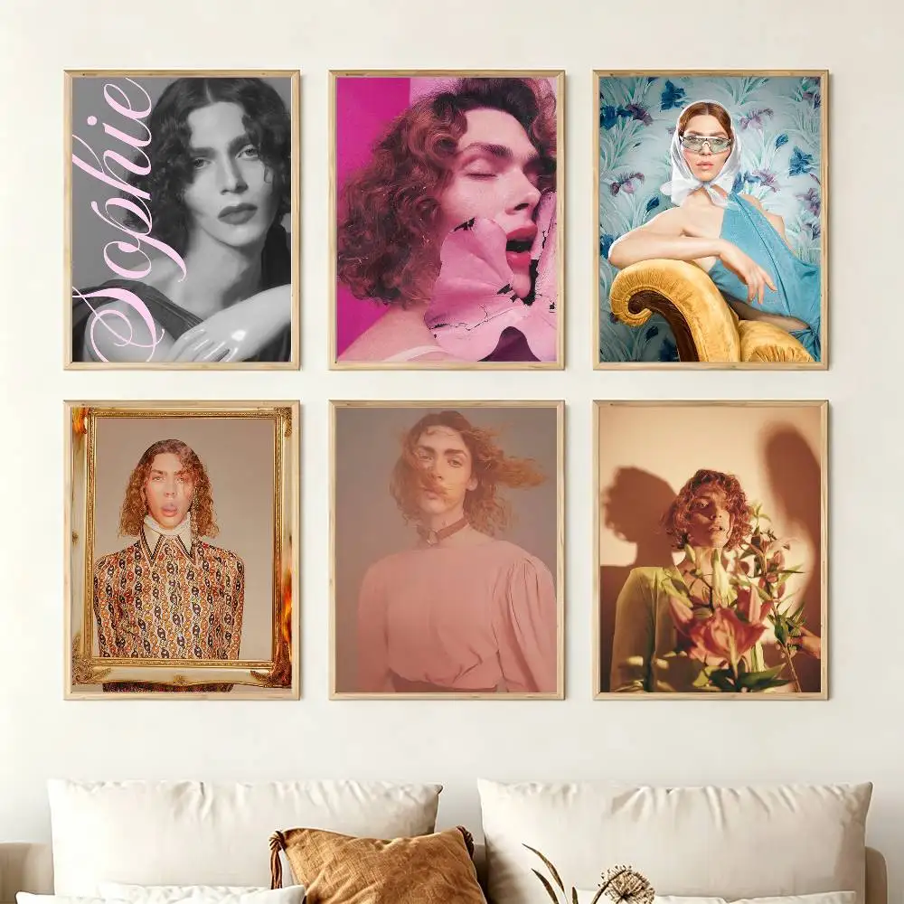 S-Sophie X-Xeon Poster High Quality Dorm Living Room Aesthetic Wall Decoration Painting Stickers Gift
