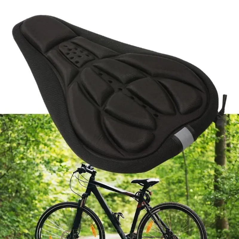 

652F Comfortable Exercise Bike Seats Cover Bicycles Saddles Replacement NonSlip Thicken Cycling Seats Cushion for Women Men