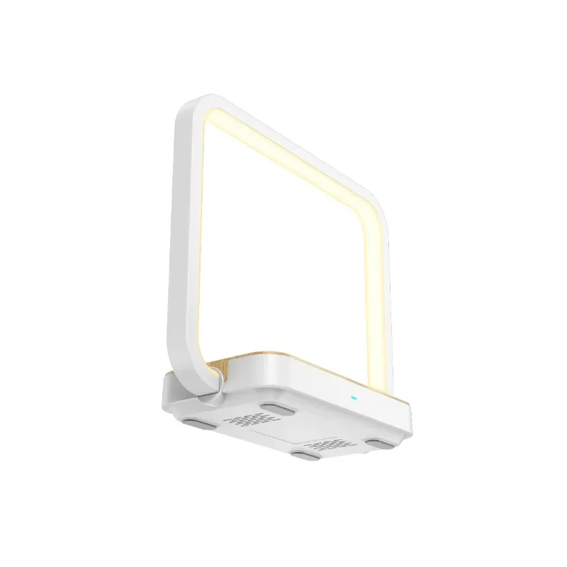 Mini version  Wireless Charger LED bedside lamp 3 grade brightness fast wireless charger