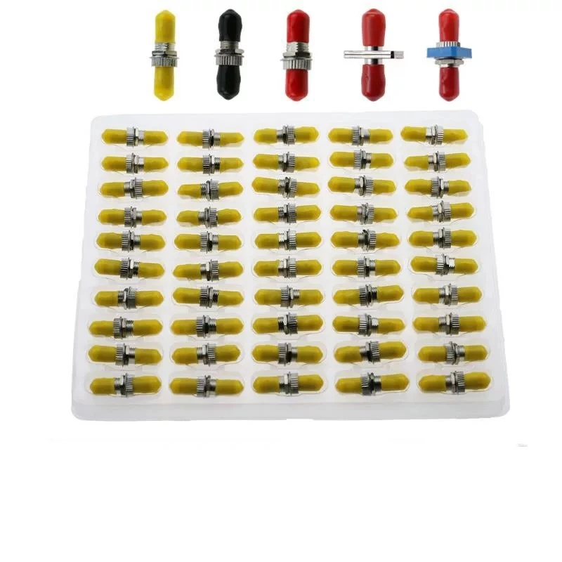 Оптический-адаптер-st-simplex-sm-mm-оптоволоконный-коннектор-желто-красный-металлический-корпус-ftth-муфта-хорошее-качество-прямые-поставки-с-завода-elink