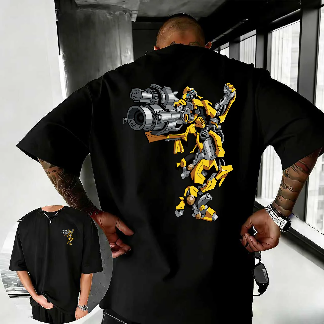 

Трансформеры 2025-26, летняя детская футболка унисекс с графическим принтом из 100% хлопка Hasbro, свободная дышащая повседневная футболка Y2k.