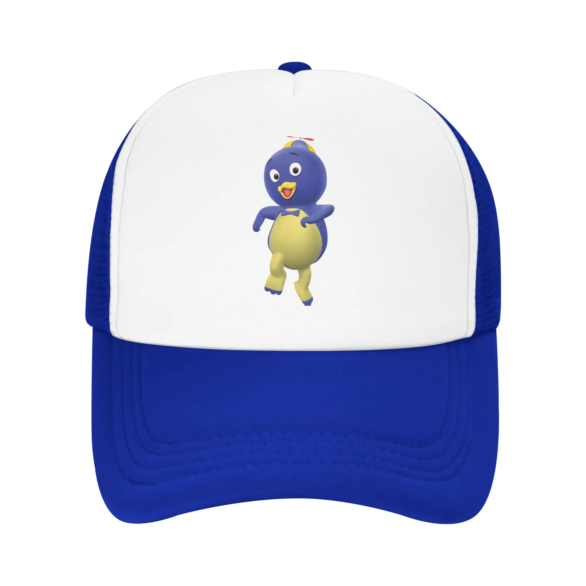 Pablo Backyardigans Accessories Foam Mesh Trucker Hat Summer Cooling  Mesh-back Sun Caps Casual Adjustbale