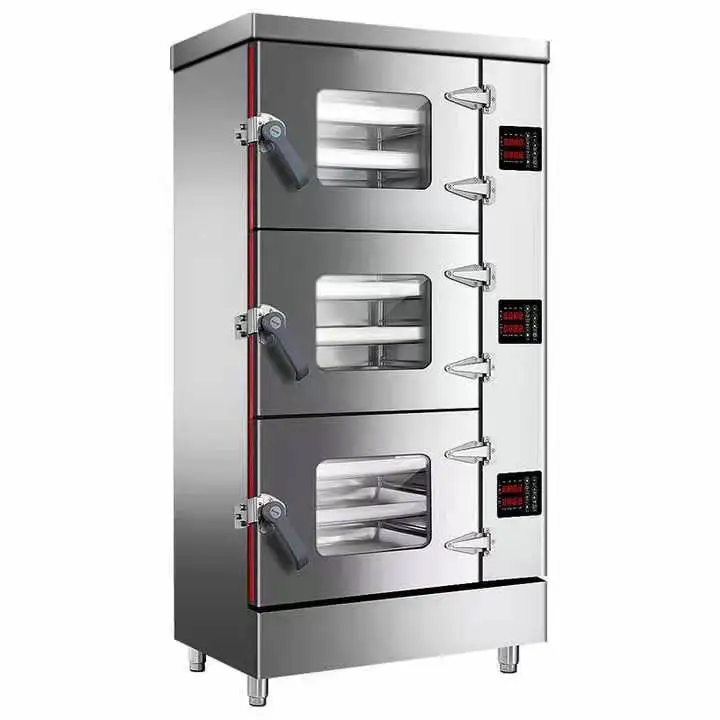 Seafood meat fish food steamer cabinet