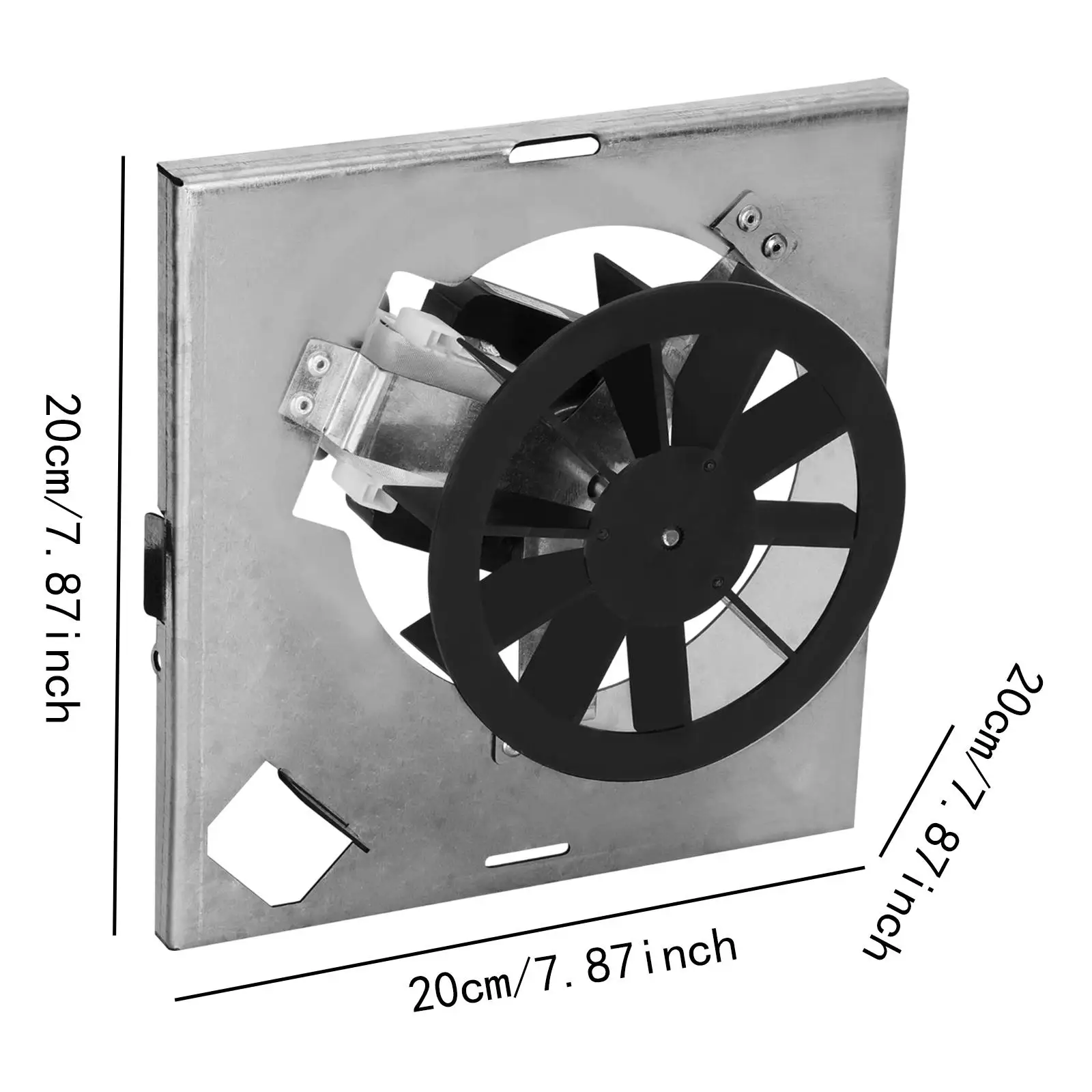 พัดลมดูดอากาศในห้องน้ํา พัดลมระบายอากาศที่เงียบสงบสําหรับห้องซักรีดสํานักงานในครัวเรือน