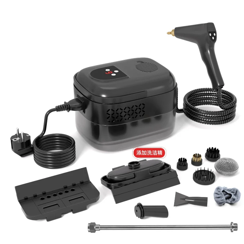 2500W Handhled Steam Cleaner High Pressure and Temperature For Household Air Conditioner Kitchen Hood Car Smart Jet Washer