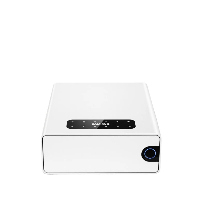Ultra-thin fingerprint jewelry storage drawer intelligent remote password ceiling safe