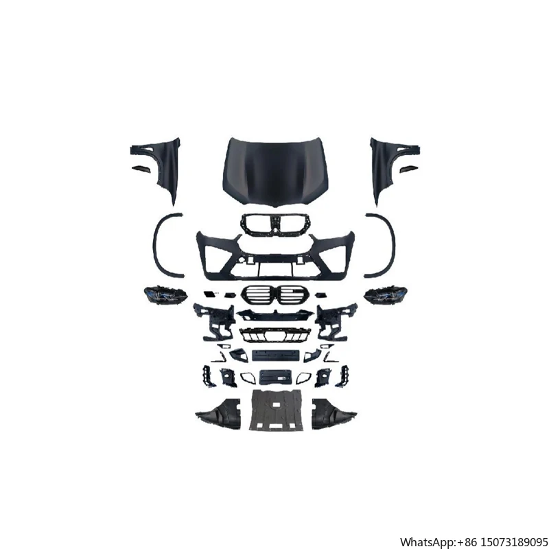 

Комплект для обновления Tegray F15 (2014-2018) до M Tech (2023+) — от старого к новому, включает фары и обвесы для кузова (2014-2018)