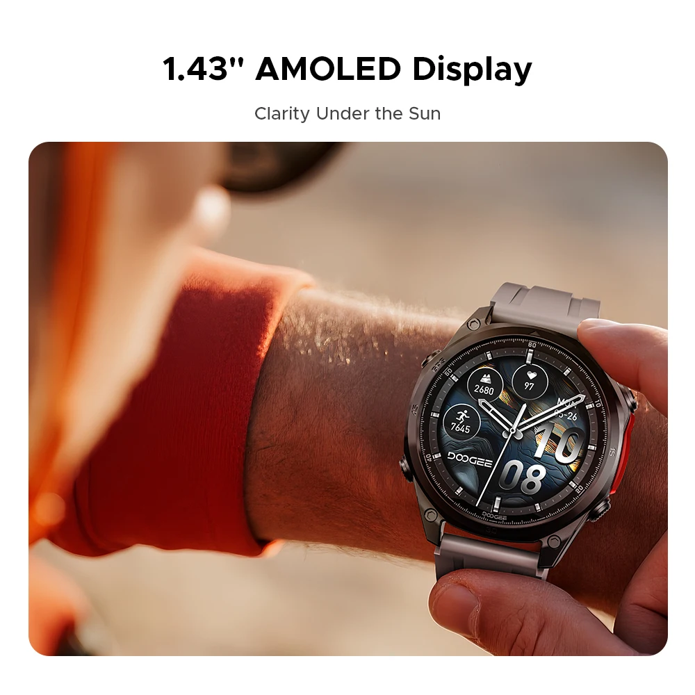 DOOGEE Anywise W1 AI 防水スポーツスマートウォッチ DOOGEE Anywise W1 AI Waterproof Sport Smartwatch – doogee.com