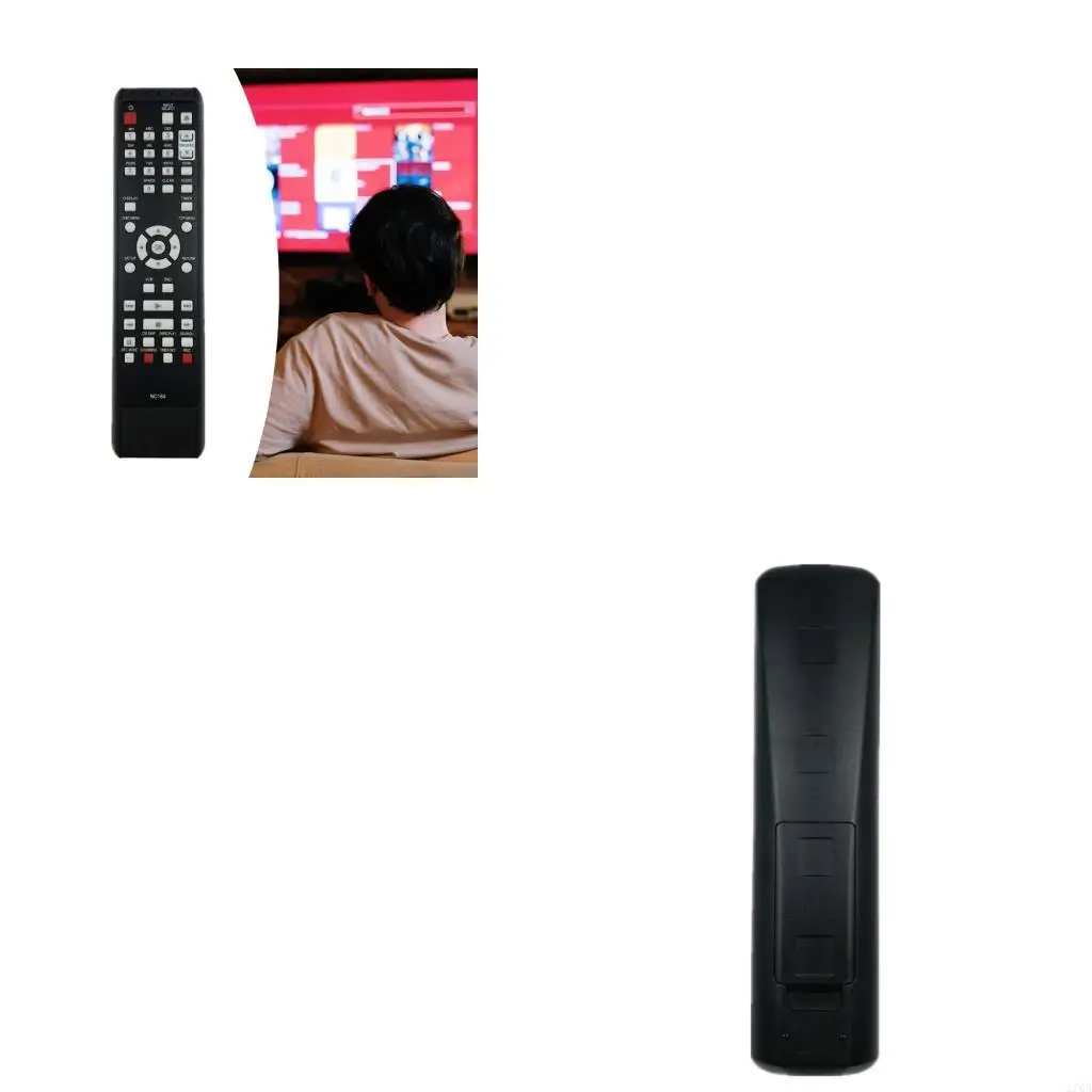 Controller for Recorder FWZV475E FWZV475F Ergonomic Remote Control Black
