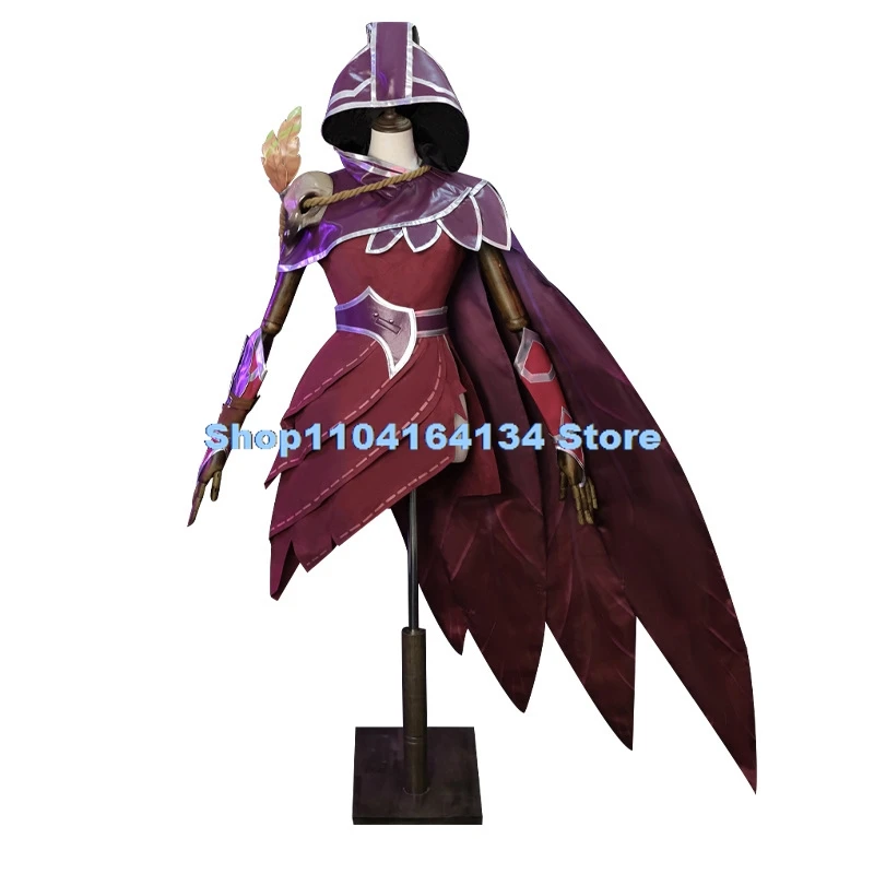 Game LOL The Rebel Xayah Rakan Cosplay Costume Wig Uniform For Women Cos Christmas Party Halloween Cosplay