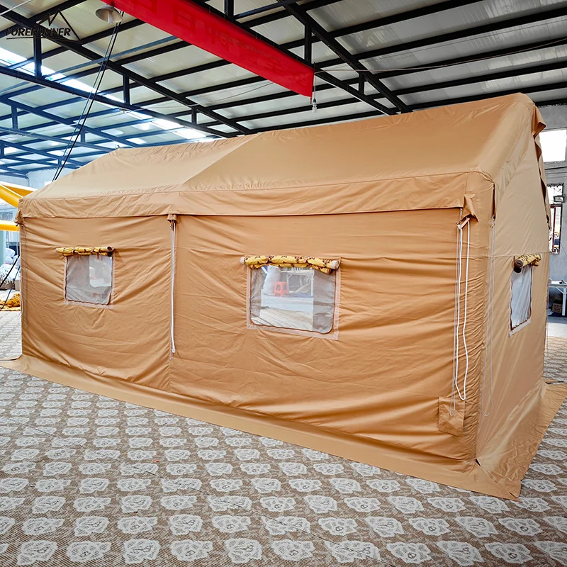 custom size new inflatable camping inflatable tent Middle Eastern style waterproof portable Oxford outdoor fabric