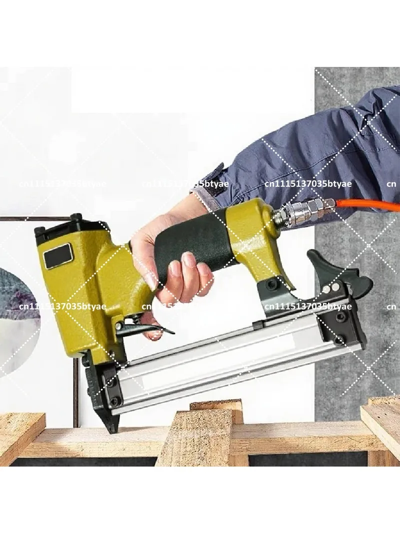 Pneumatic Mosquito Nail Gun Woodworking Small Traceless Nail Gun for Furniture Board Straight Nailing Tool