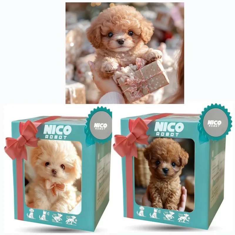 

Walking Barking Plush Puppy Dog Realistic Electronic Pet, Interactive Stuffed Animal For Boys And Girls Christmas Gift