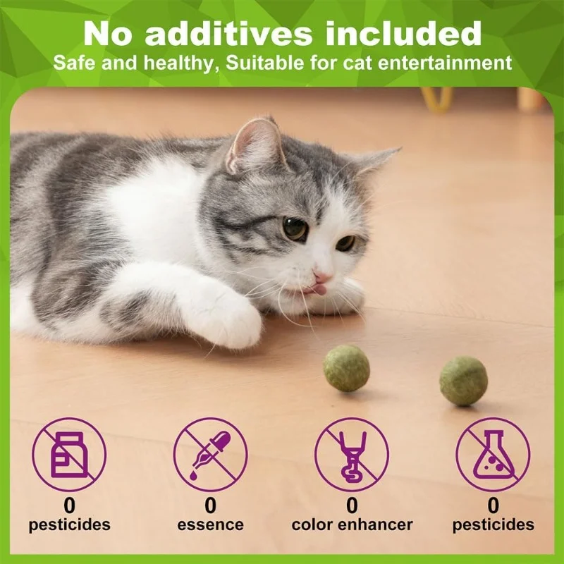 5/10/20 قطعة كرات النعناع البر - مراجعة Catnip Toys وسعره